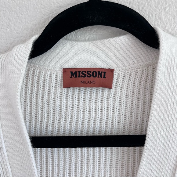 Missoni Women's Ombre Rib-Knit Oversized Cardigan Sweater - Picture 3 of 13